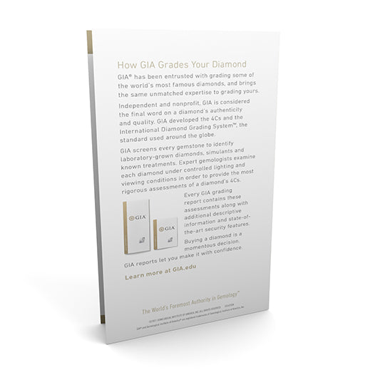 Co-branded 4Cs of Diamond Quality Brochure (Pack of 250 or 500)