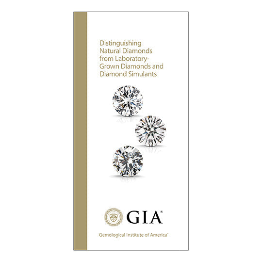Distinguishing Natural Diamonds from Laboratory-Grown Diamonds Brochure (Pack of 50)