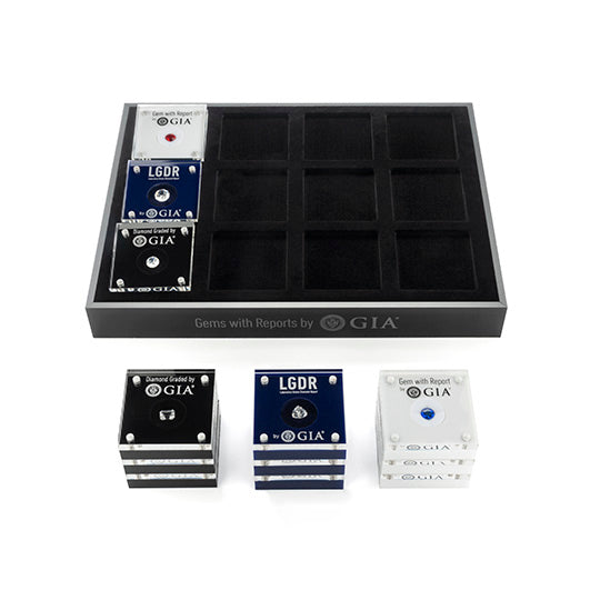 GIA Loose Stone Display Cases Kit
