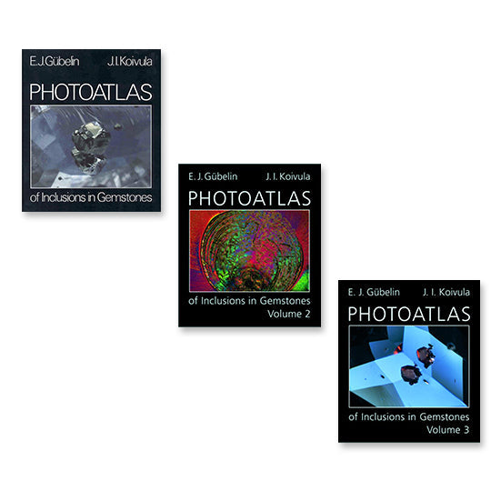 Photoatlas of Inclusions In Gemstones - Exclusive 3 Volume Set